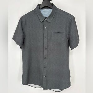 7 Diamonds Oxygenate Short Sleeve  Button-Up Shirt