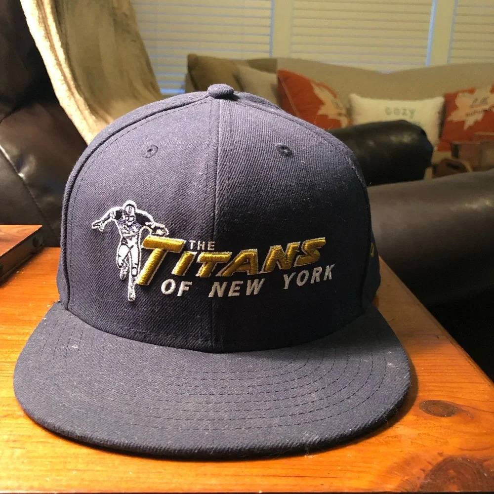 NFL Titans of New York flat bill hat
