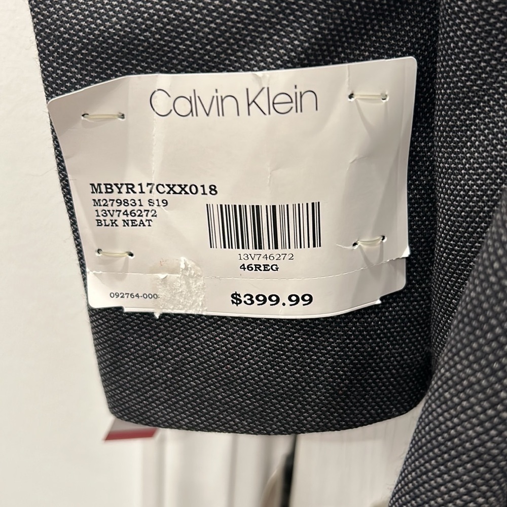 Calvin Klein Slim Fit Jacket, Size 46 Regular - Picture 8 of 13