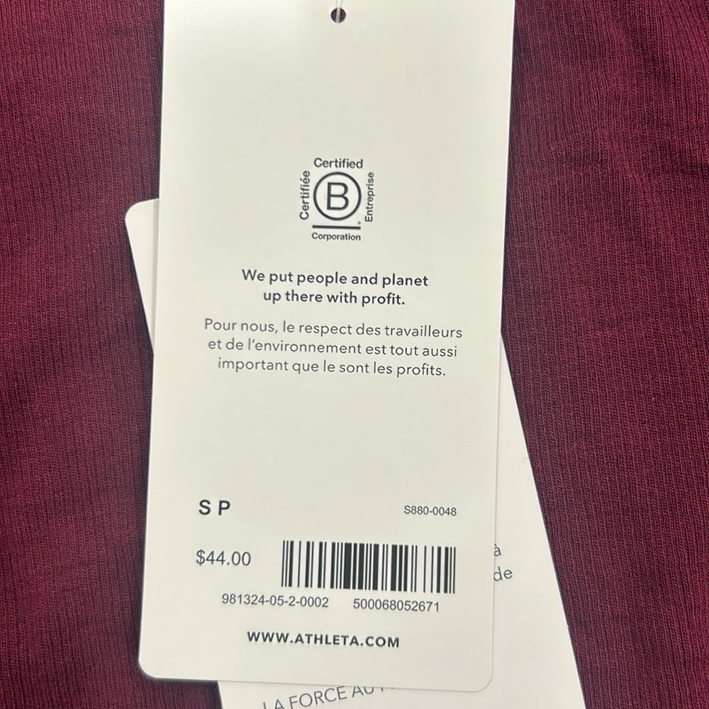 Athleta Well Rested Rib Sleep tank top and shorts, Size Small - Picture 7 of 8