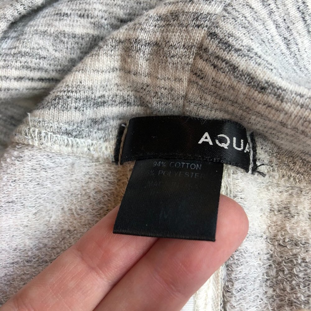 Aqua Gray Lightweight Full Zip Hooded Jacket Medium - Picture 5 of 9