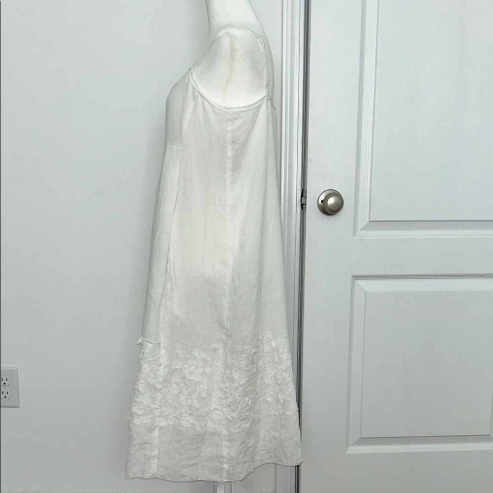 Pure DKNY Women’s Elegant White Maxi Dress, Size Small - Picture 5 of 12