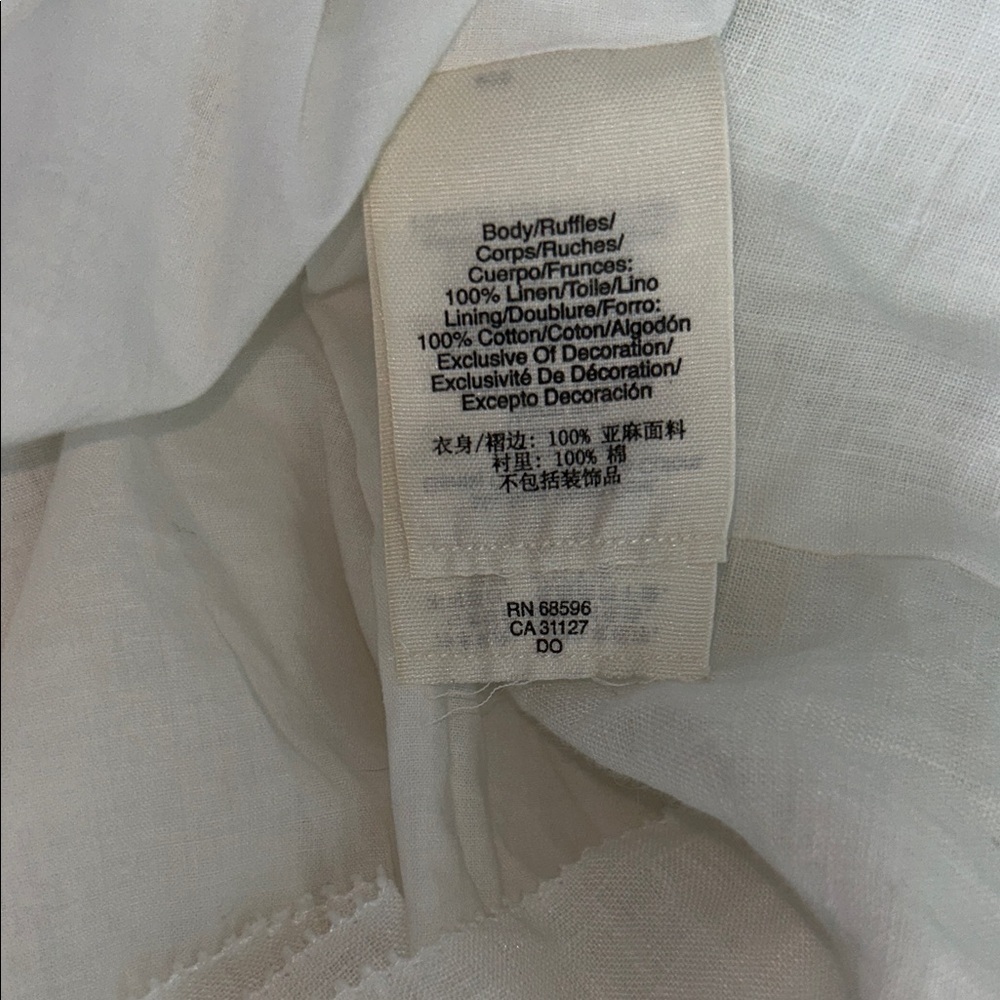 Pure DKNY Women’s Elegant White Maxi Dress, Size Small - Picture 10 of 12