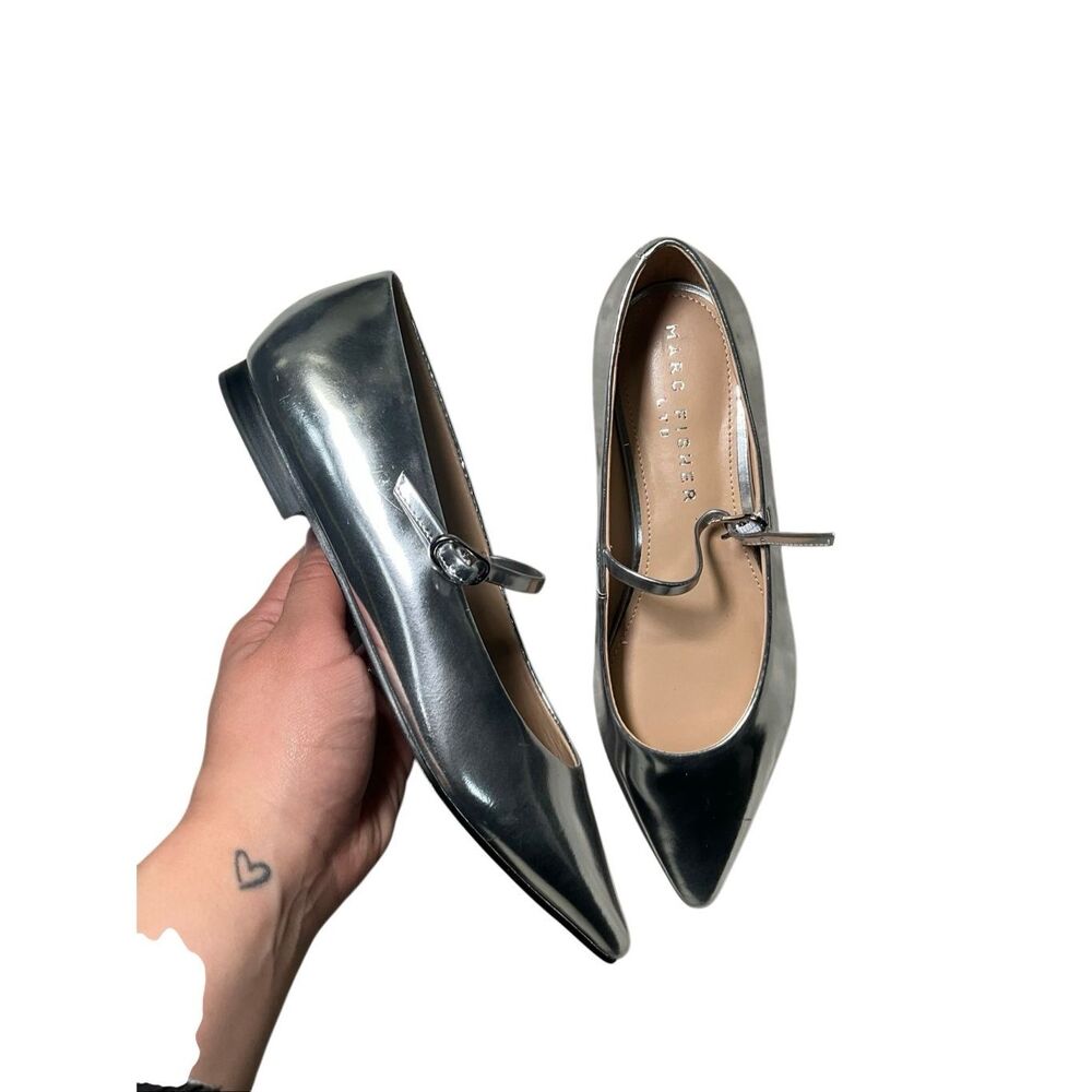 Marc Fisher Ltd | Trella Mary Jane Pointed Toe Flat
