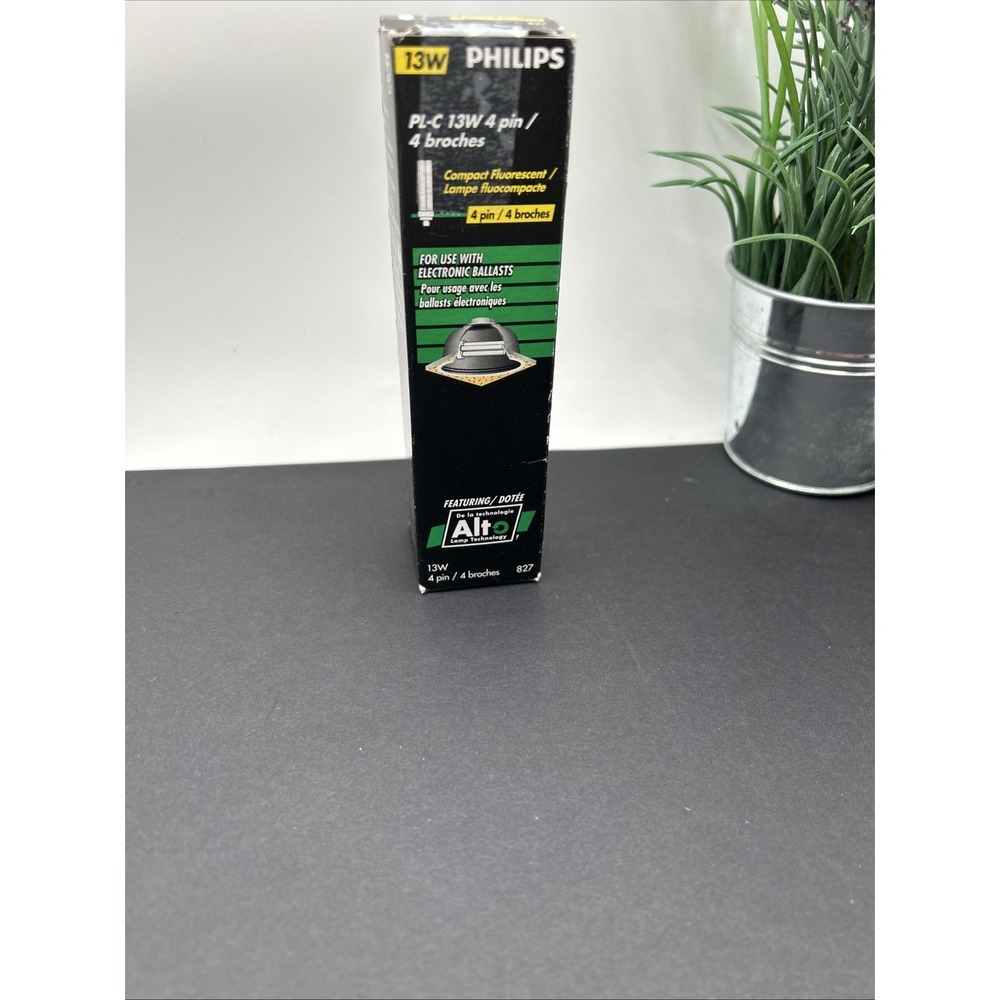 Phillps PL-C Cluster 4-Pin Base PL-C 13W/827/4P/ALTO
