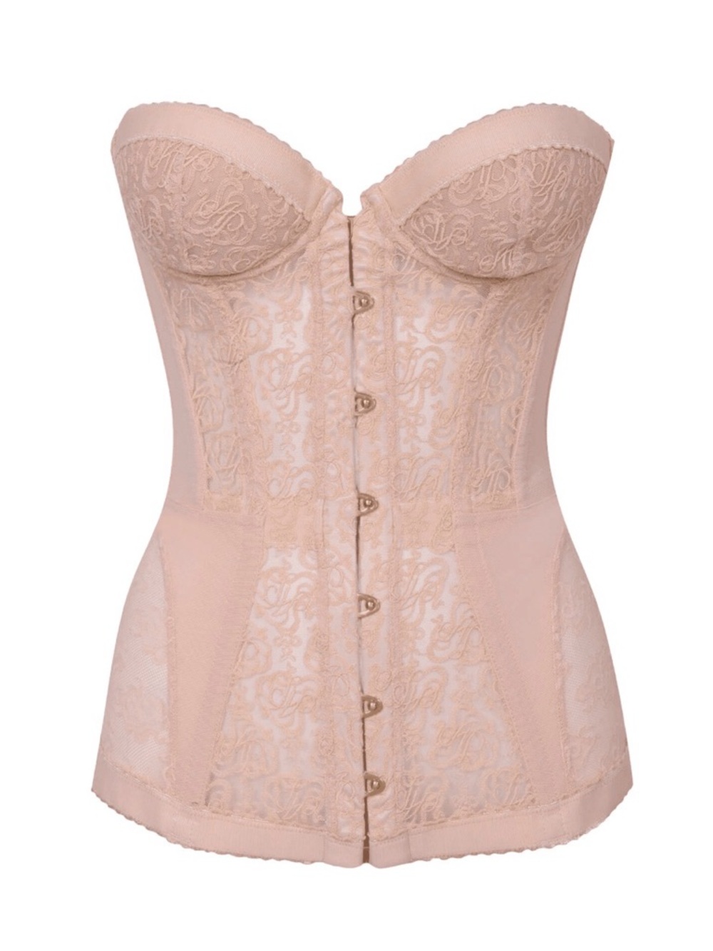 Agent Provocateur Nude Lace-Trim  mercy corset size 3