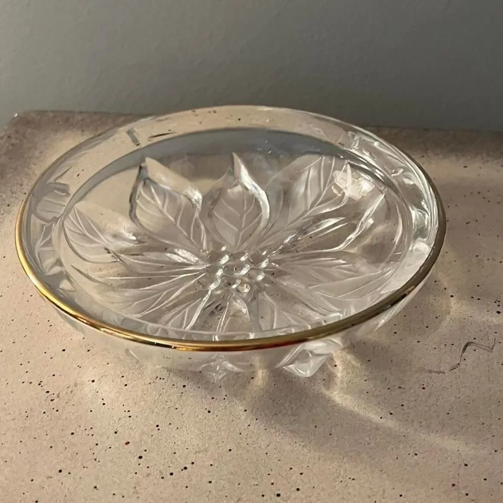 vintage gilded gold dish - Picture 2 of 3
