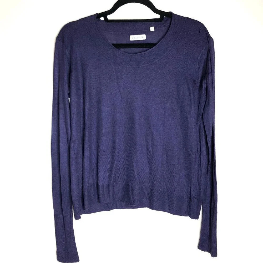 Martin & Osa Sweater, Purple, Size M