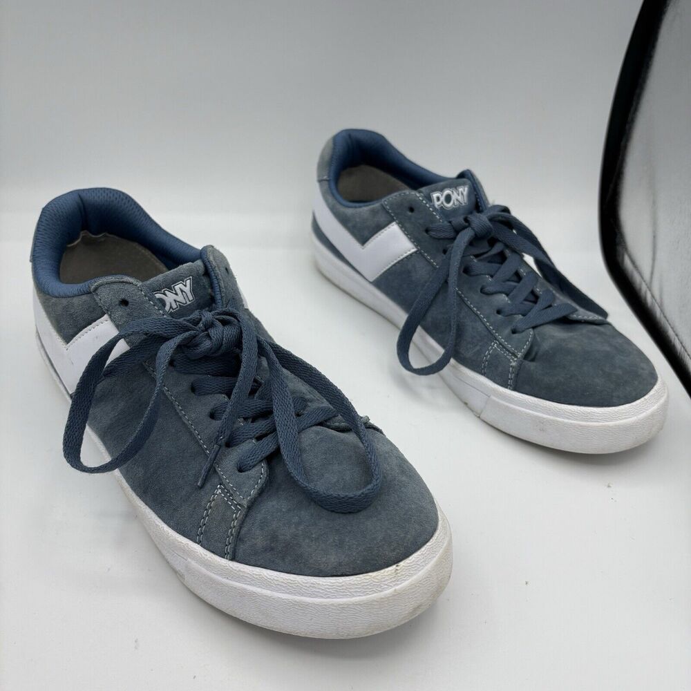 Pony Sneakers Womens Size 9.5 Classic Low Top PP2CLSLO-LADIES Blue‎ White C3