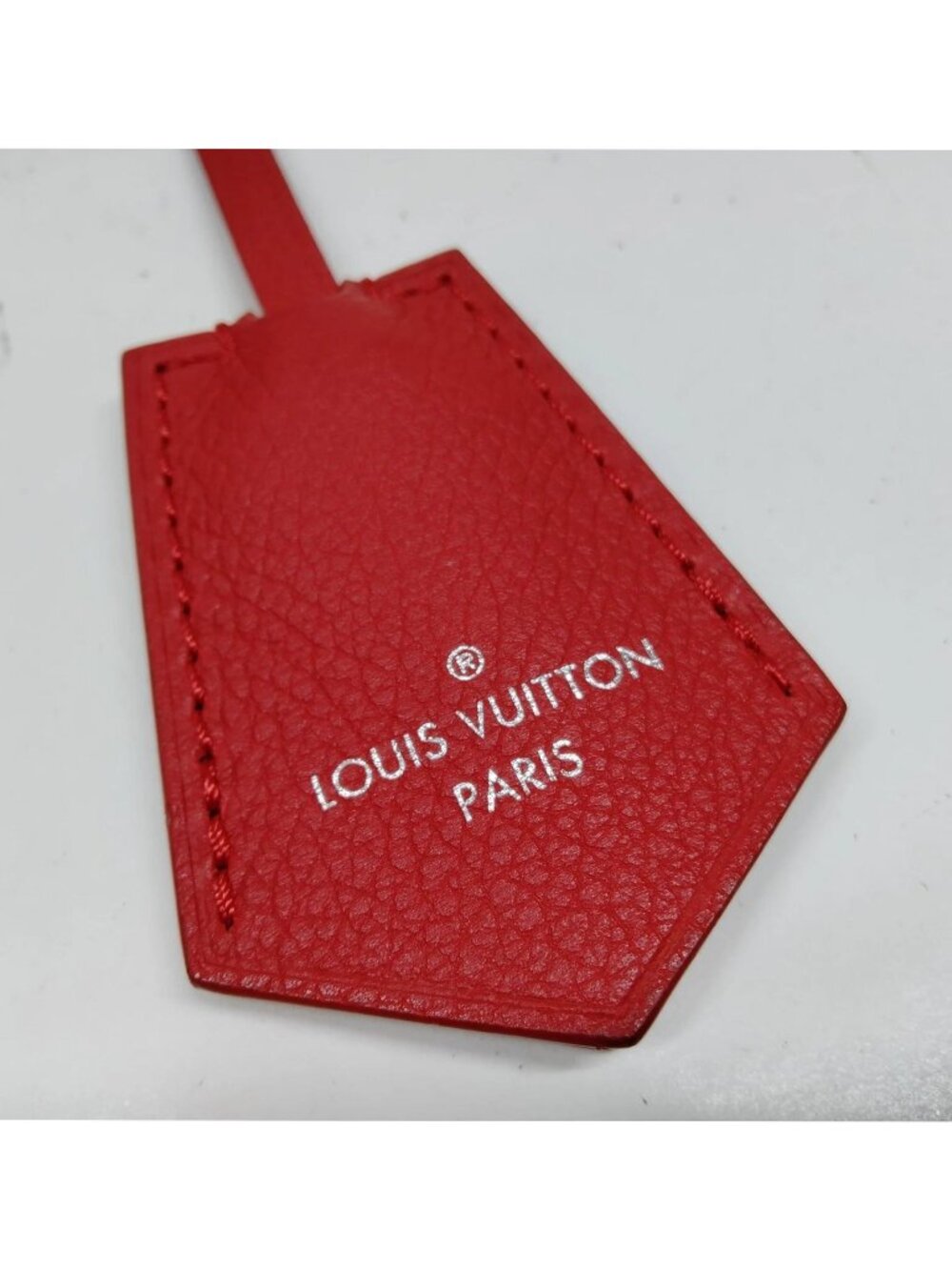 Authentic Louis Vuitton Lockme II Red Leather LV Satchel Crossbody Shoulder Bag - Picture 16 of 16