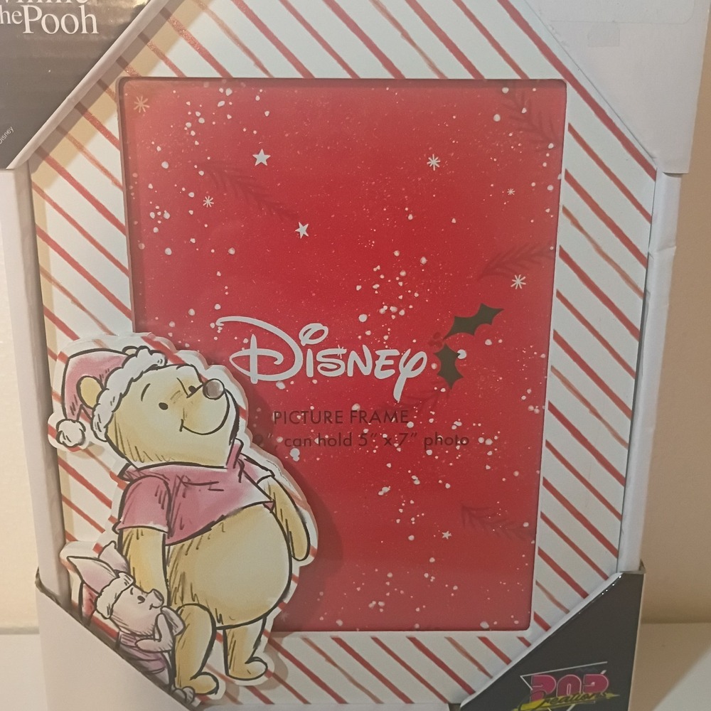 Winnie The Pooh & Piglet Christmas Frame - Disney - Picture Frame - Christmas - Picture 3 of 8