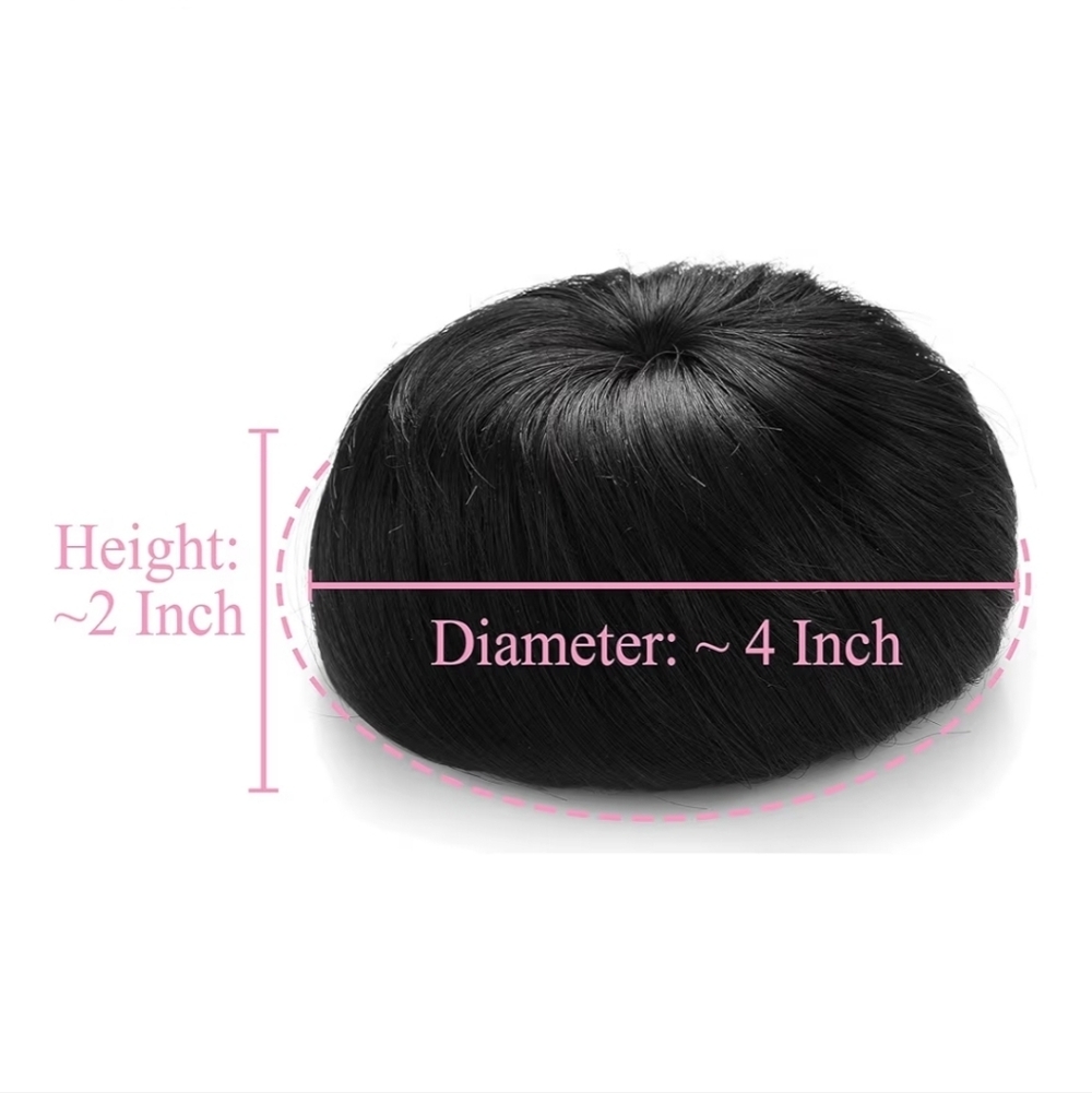 💎BUNDLE 4/$10💎 2 Brunette Hair Buns - Picture 6 of 8