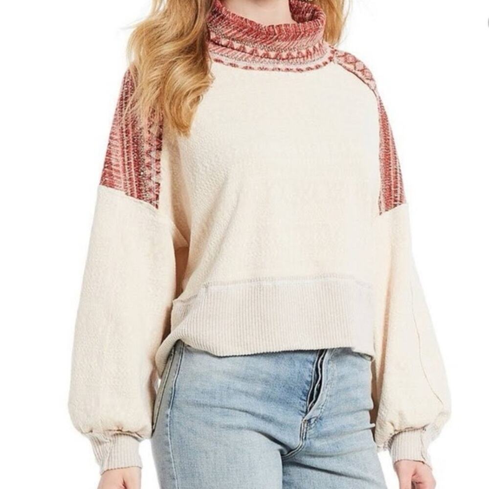 Free People We The Free At The Lodge Sweater Women Size Medium