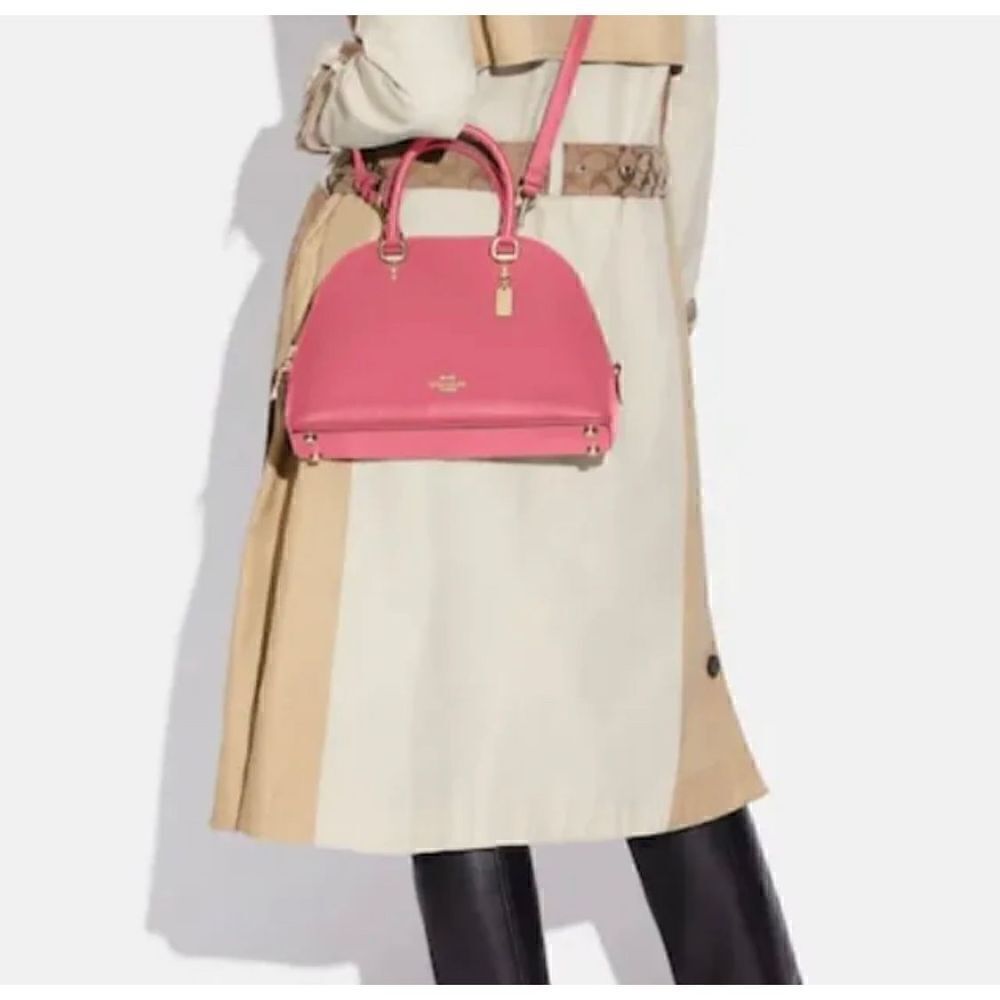 🔥🎁NWT! Coach Katy Satchel Handbag Watermelon Msrp:$350.00