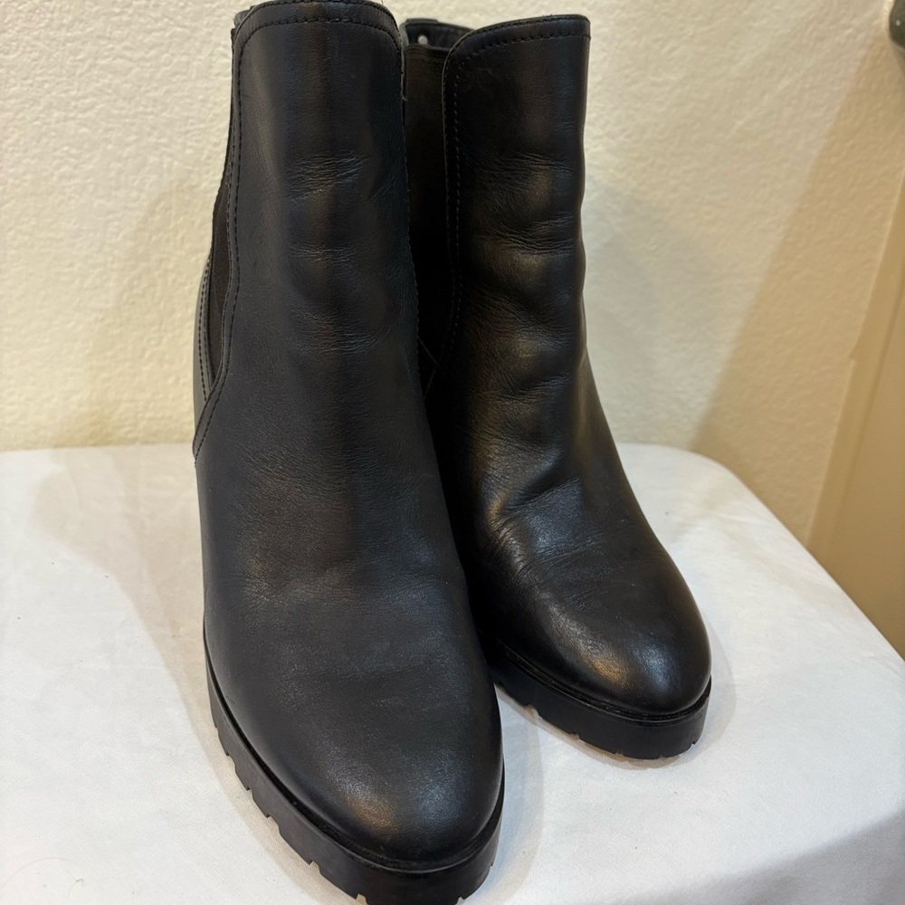 Michael Kors Thea Wedge Booties - Picture 5 of 8