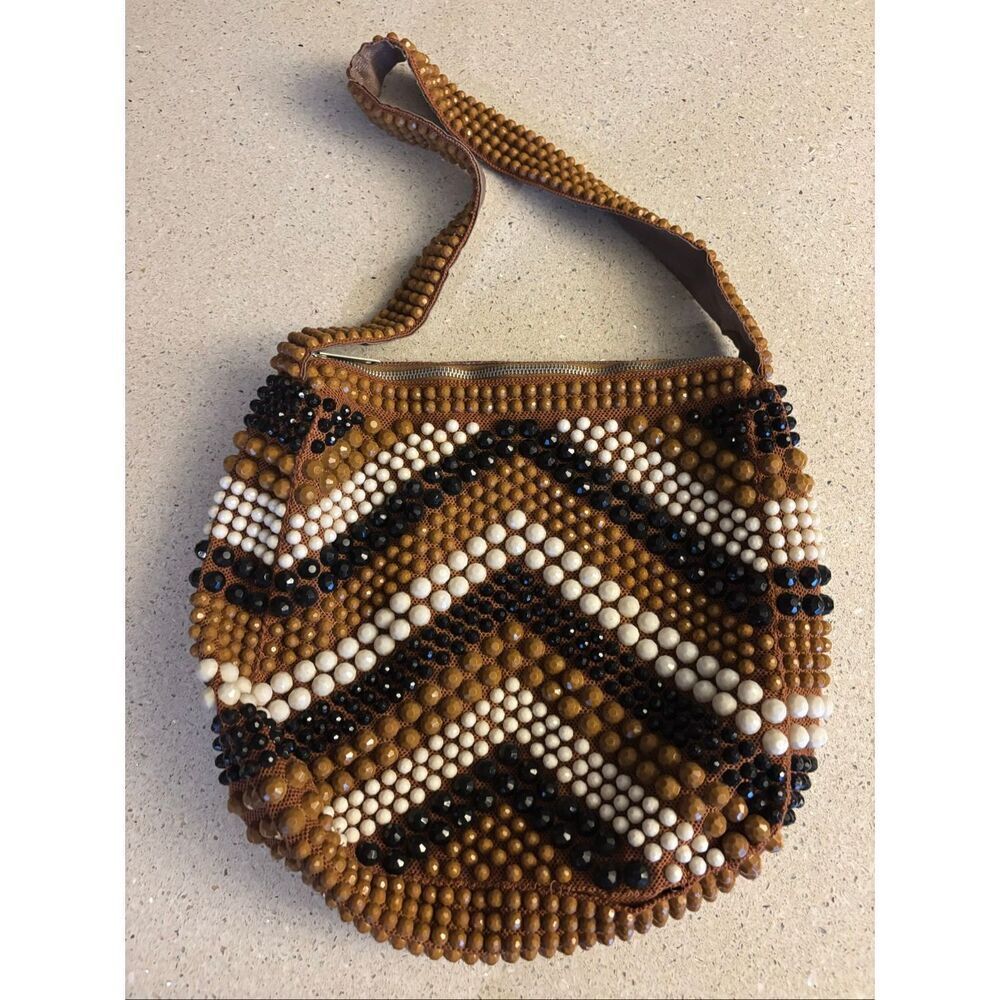 Vintage Roger Van S beaded bag