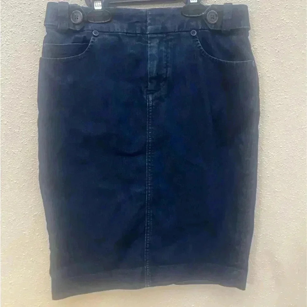 Banana Republic Blue Jean Skirt Size 0