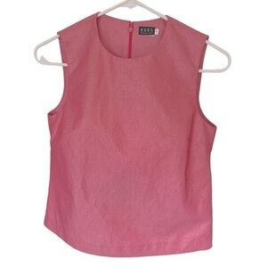 KORS Michael Kors ✘ Vintage Pink Bergdorf Goodman Blouse Sleeveless Top Sz. M