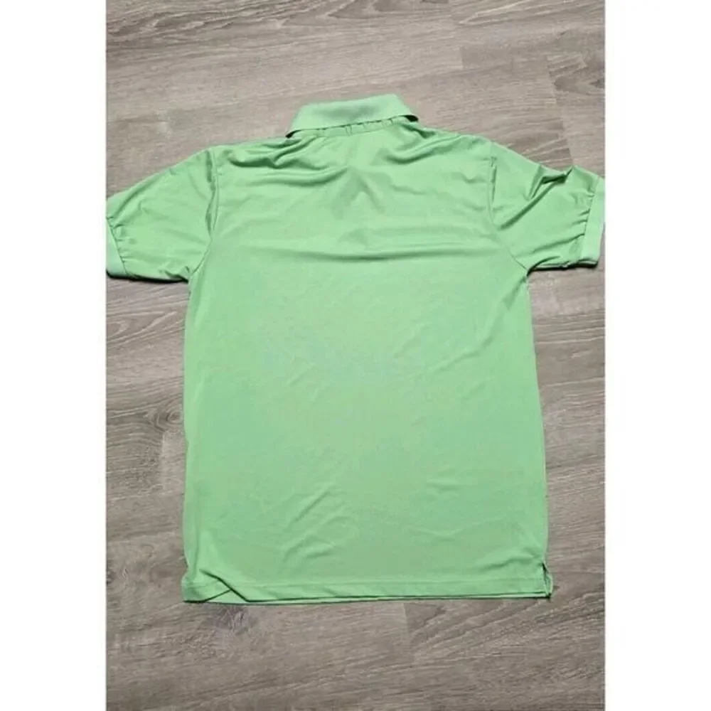 Mio‎ Marino Men's Green Short Sleeve Polo Size Medium - Picture 6 of 9