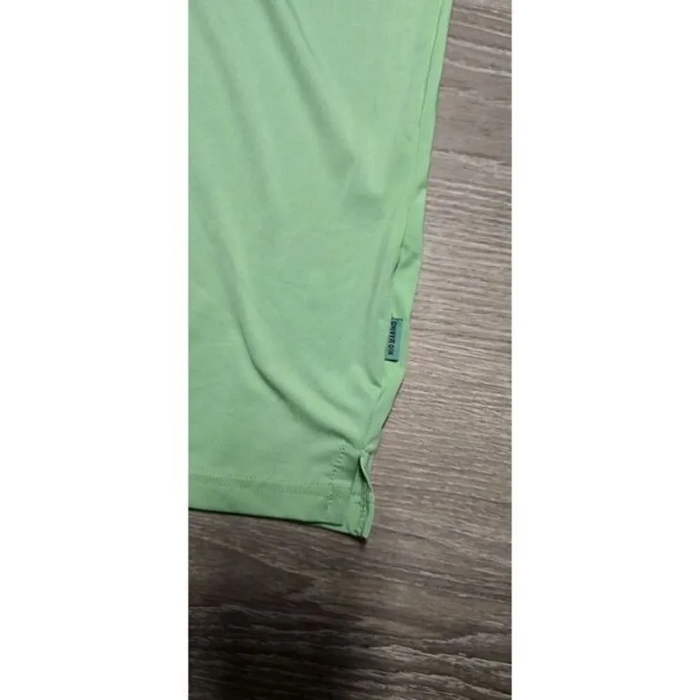 Mio‎ Marino Men's Green Short Sleeve Polo Size Medium - Picture 8 of 9