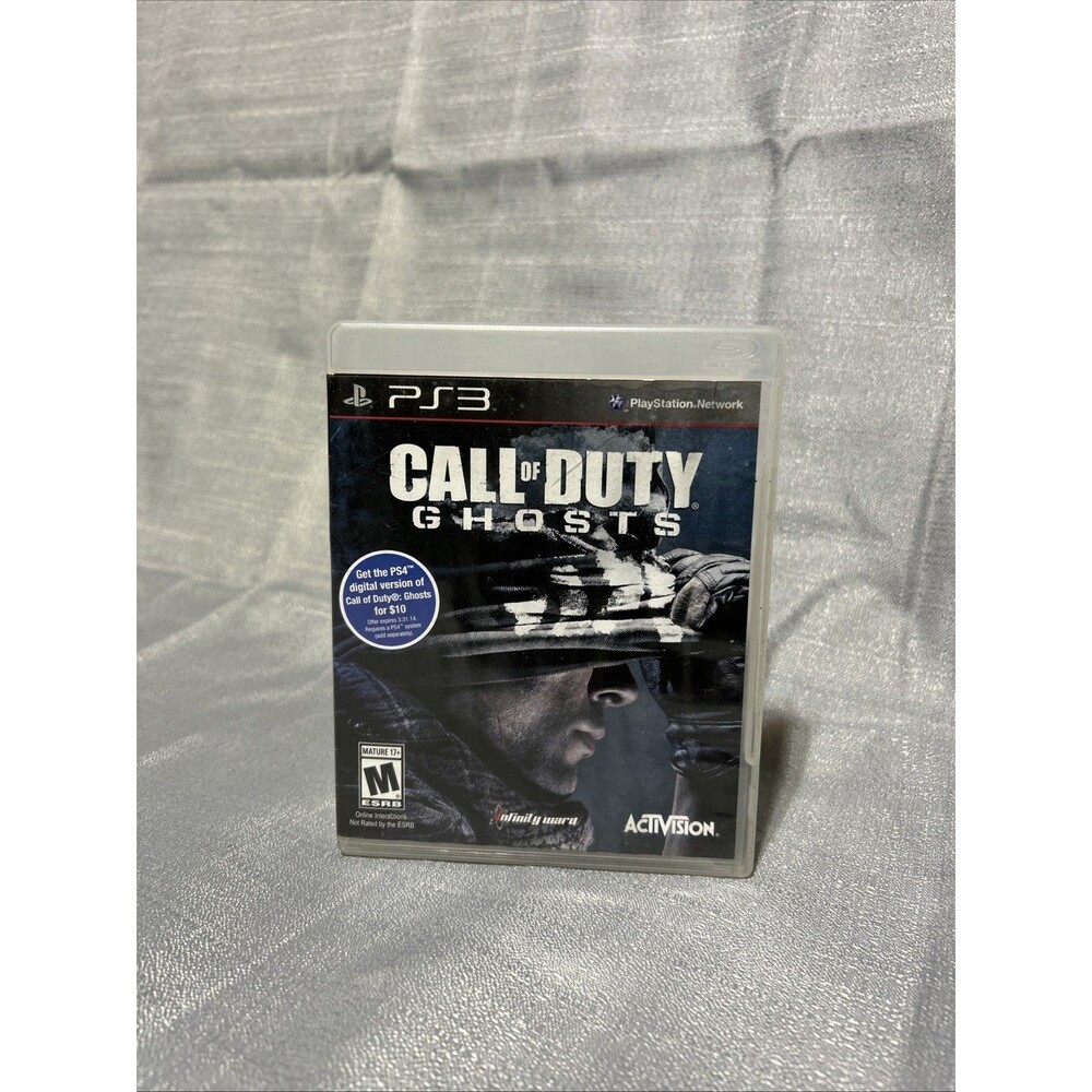 Call‎ of Duty: Ghosts (PS3, 2013) Authentic Shooter War Game Mature
