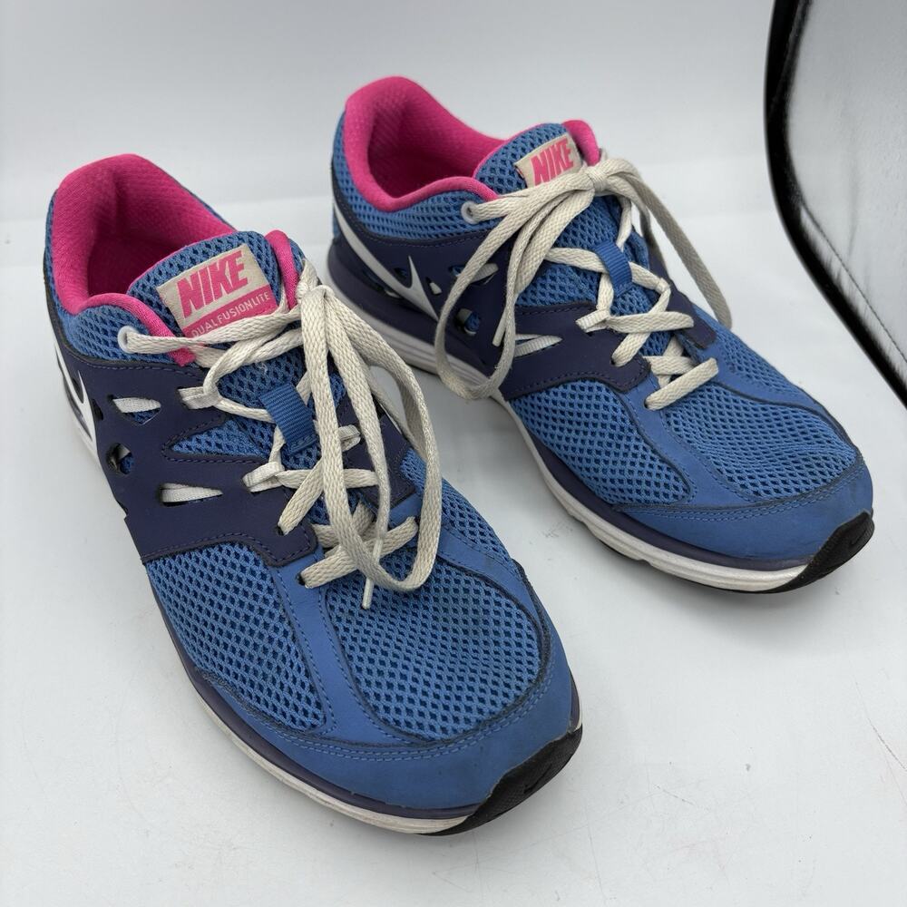 Nike Sneakers Girls‎ Youth Size 6 Y Dual Fusion Lite 599295-400 Blue H4