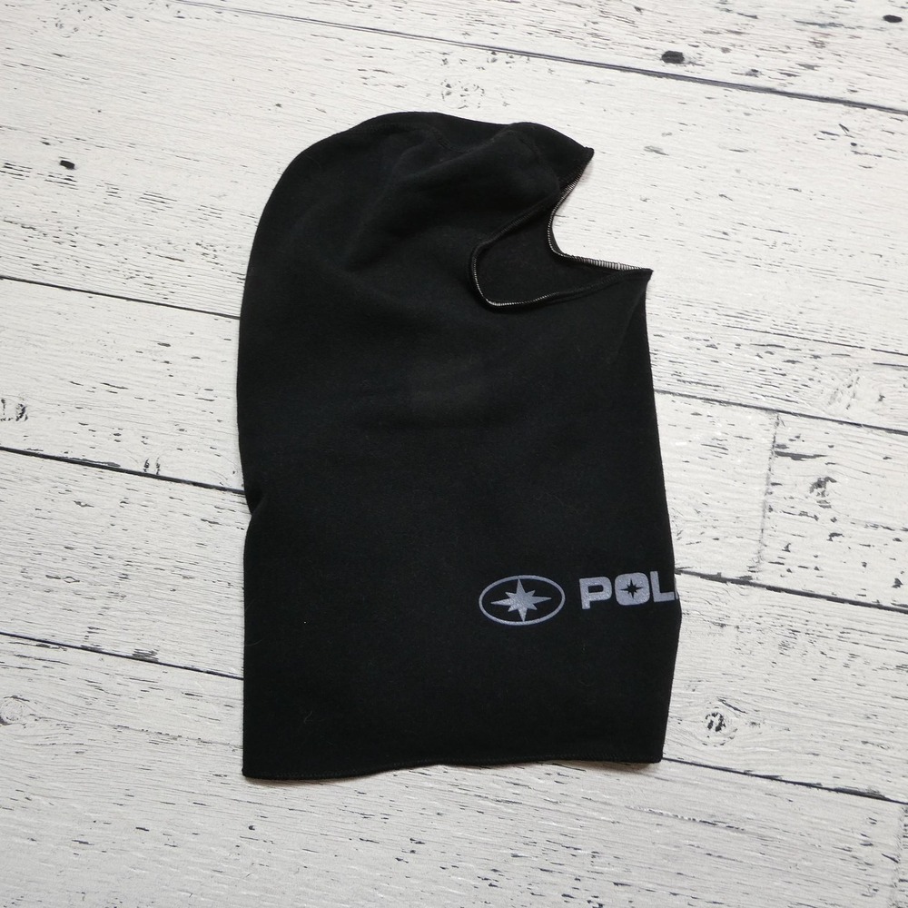 Pure Polaris Balaclava Hood Mens One Size Black Fleece Thermal Ski Mask Made USA - Picture 8 of 11