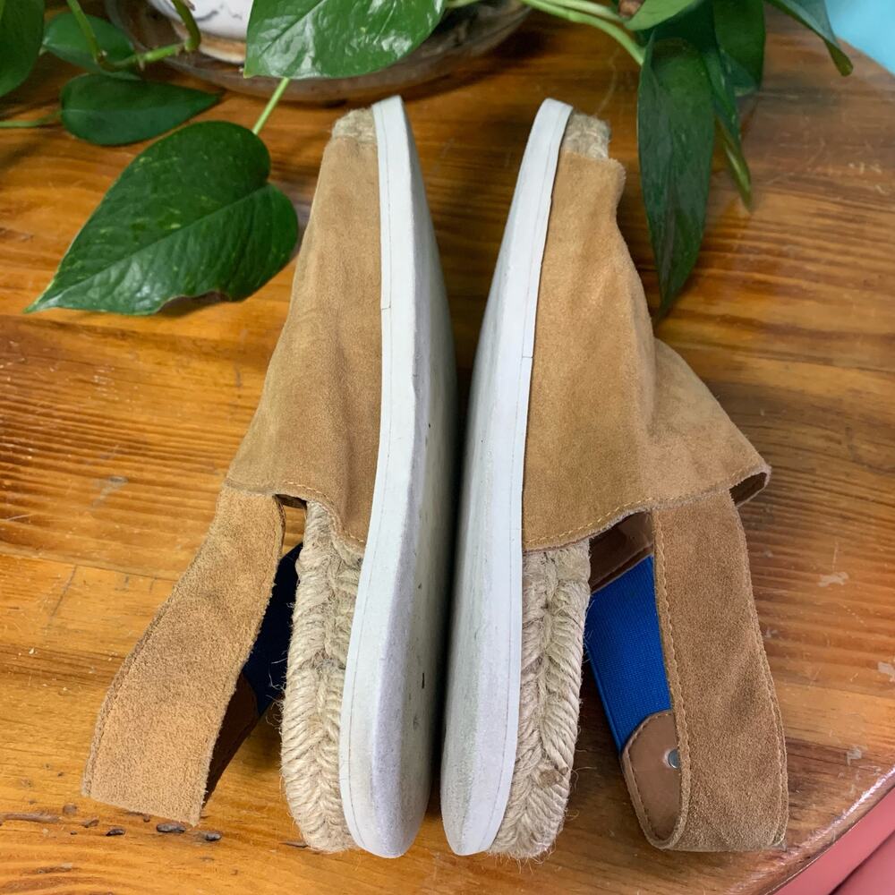 No Brand Suede Slingback Espadrille Sandals Size 9 - Picture 5 of 7