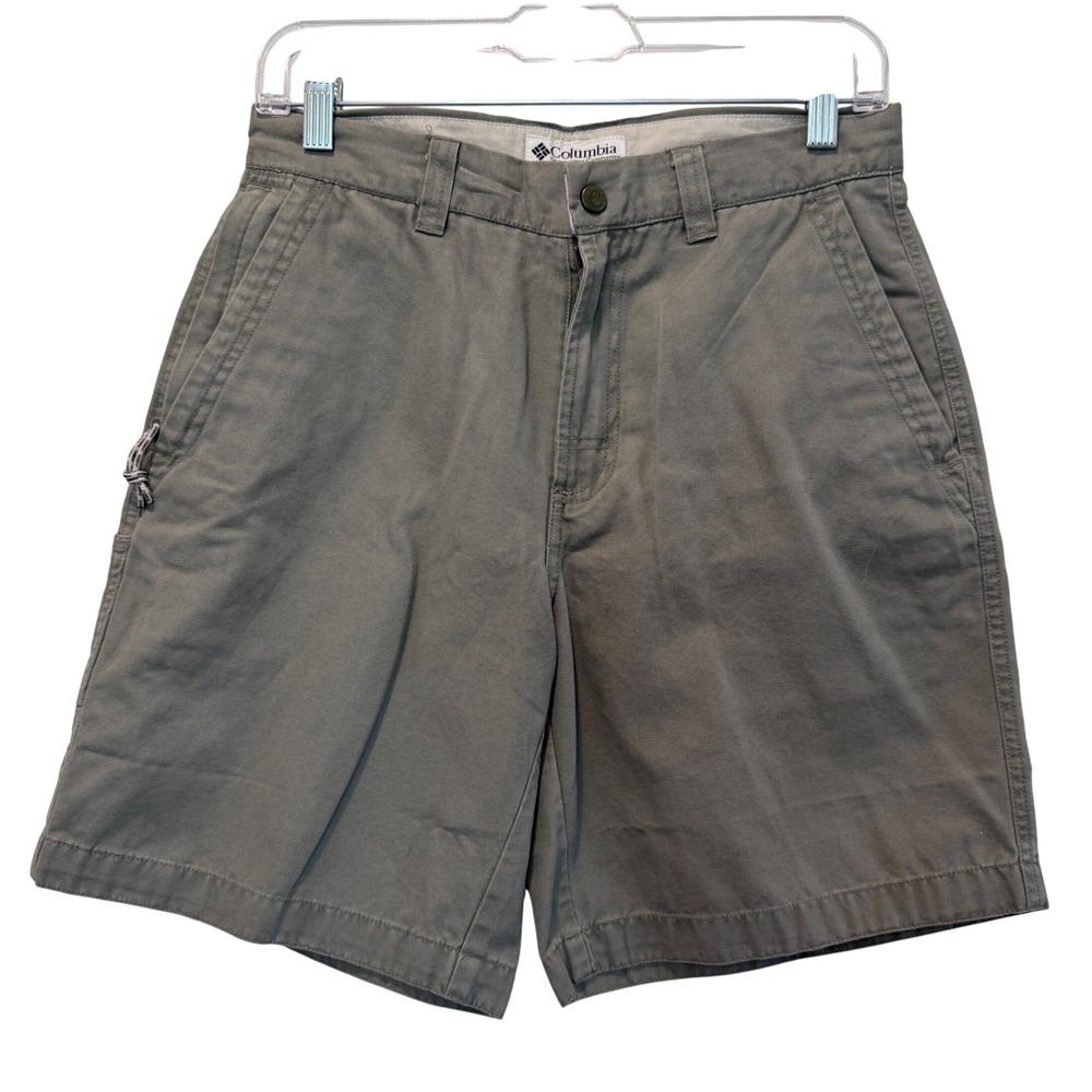 Columbia Women's‎ Shorts Size 8 Outdoor Hiking Cargo Casual Walking Khaki Green