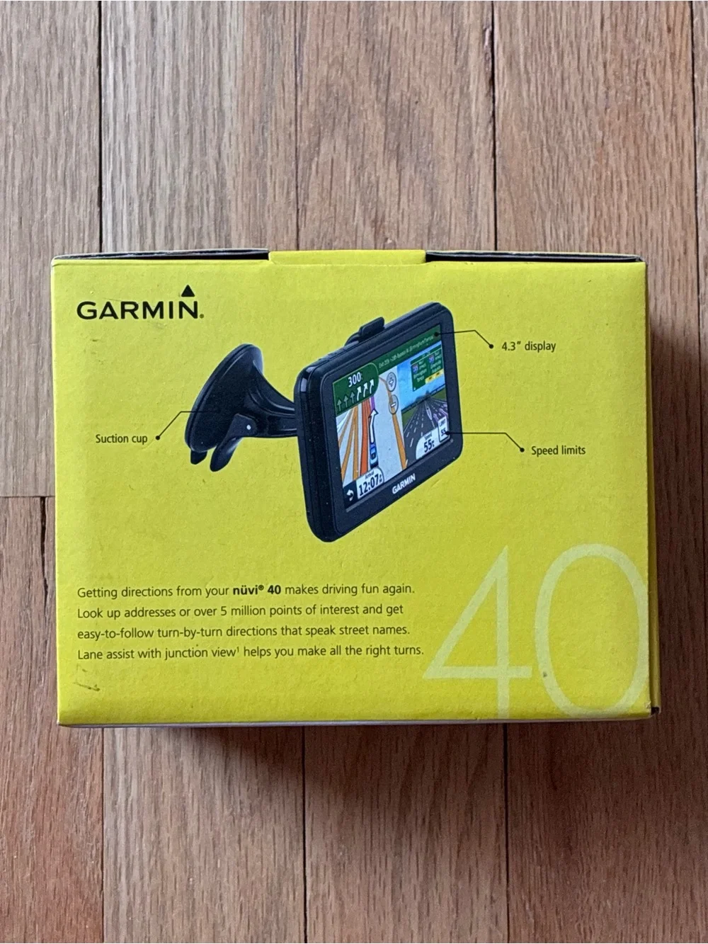 GARMIN® nüvi® 40 plug-in GPS device, 2011, Complete. WORKS - Picture 16 of 16