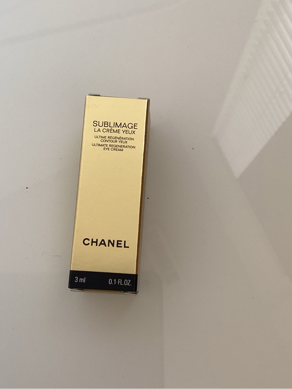 CHANEL Sublimage La Crème Yeux Eye Cream - Gold & Black Packaging