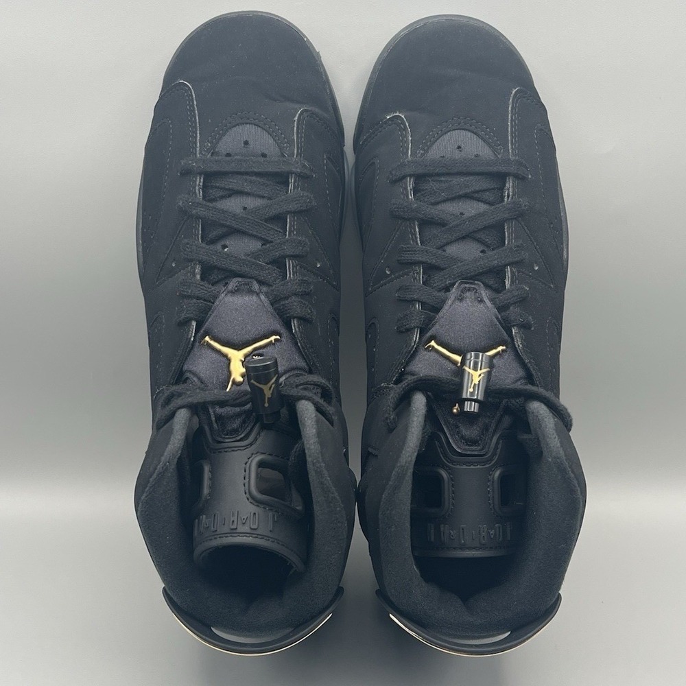 2020 Nike Air Jordan 6 DMP Gold Retro Shoes - Kids Youth Size 7 Women's Size 8.5 - Picture 6 of 8