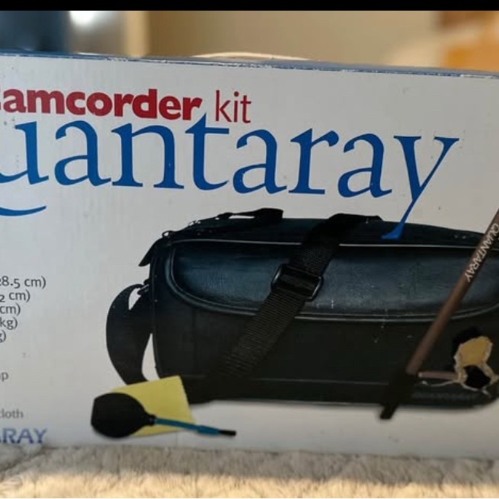 Black Camcorder Kit - Video or Still Cams
