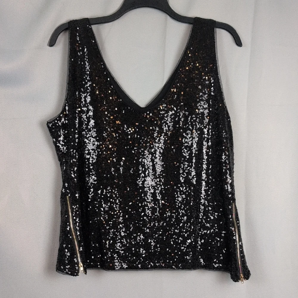 Grace Karin Sequin Sparkly Tank New XXLโ Party New Years - Picture 3 of 8