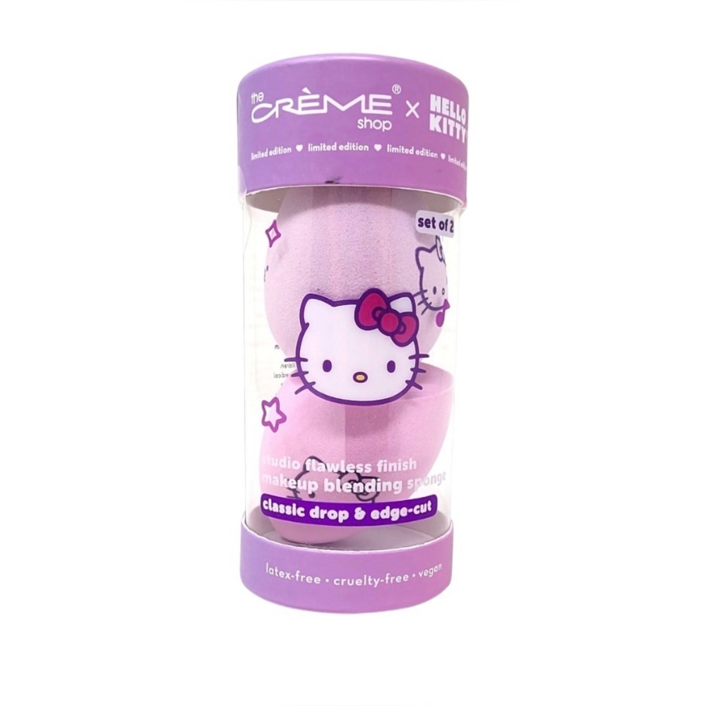 The Creme Shop X Hello Kitty Makeup Blending Sponge,‎ Set of 2