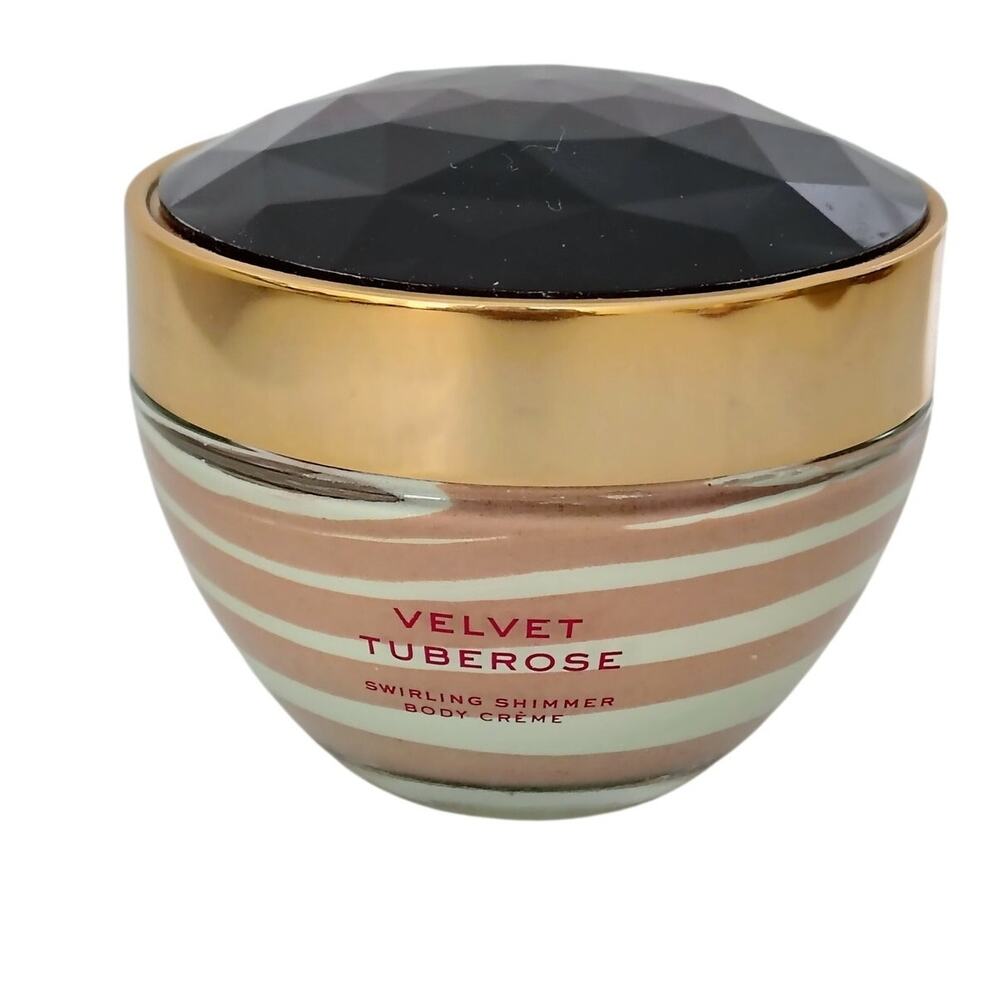Bath & Body Works Velvet Tuberose Swirling Shimmer Body Creme 6.5 oz NEW Retired
