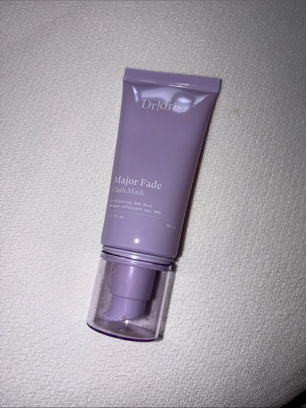 Dr! idriss Major Fade Flash Mask exfoliating aha mask - Picture 1 of 2