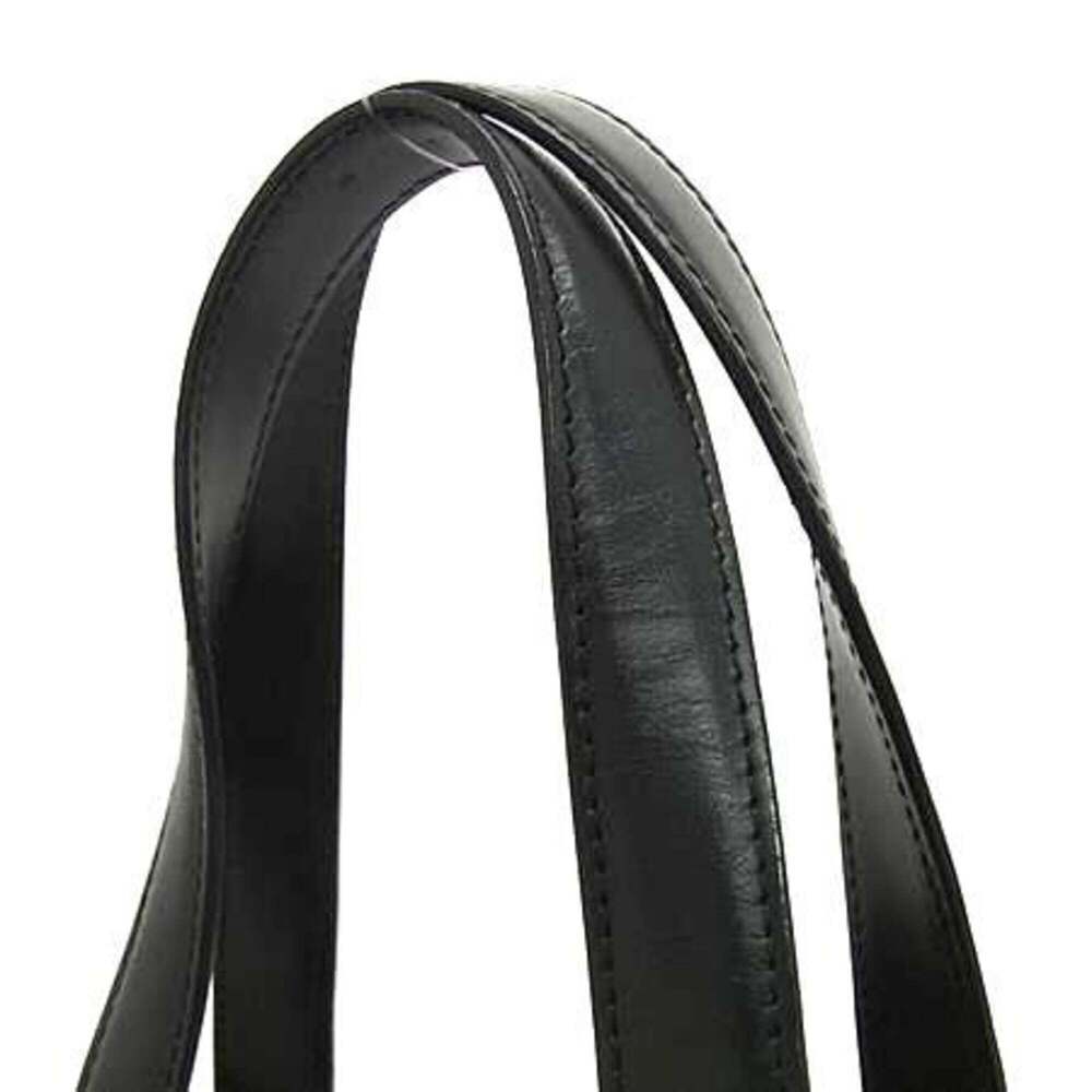 CHANEL Black Leather Tote Bag - Picture 2 of 7