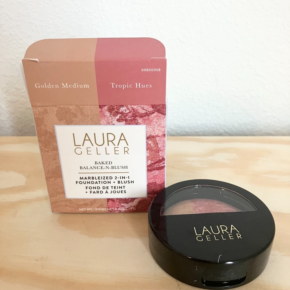 Laura Geller Baked Balance n Blush Golden Medium Tropic Hues 0.32 Oz