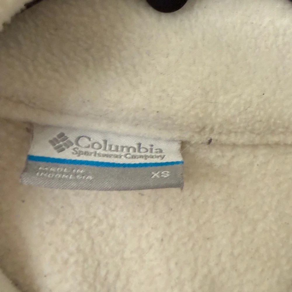 Columbia Women’s Soft White Fleece Jacket - XS - Picture 4 of 5