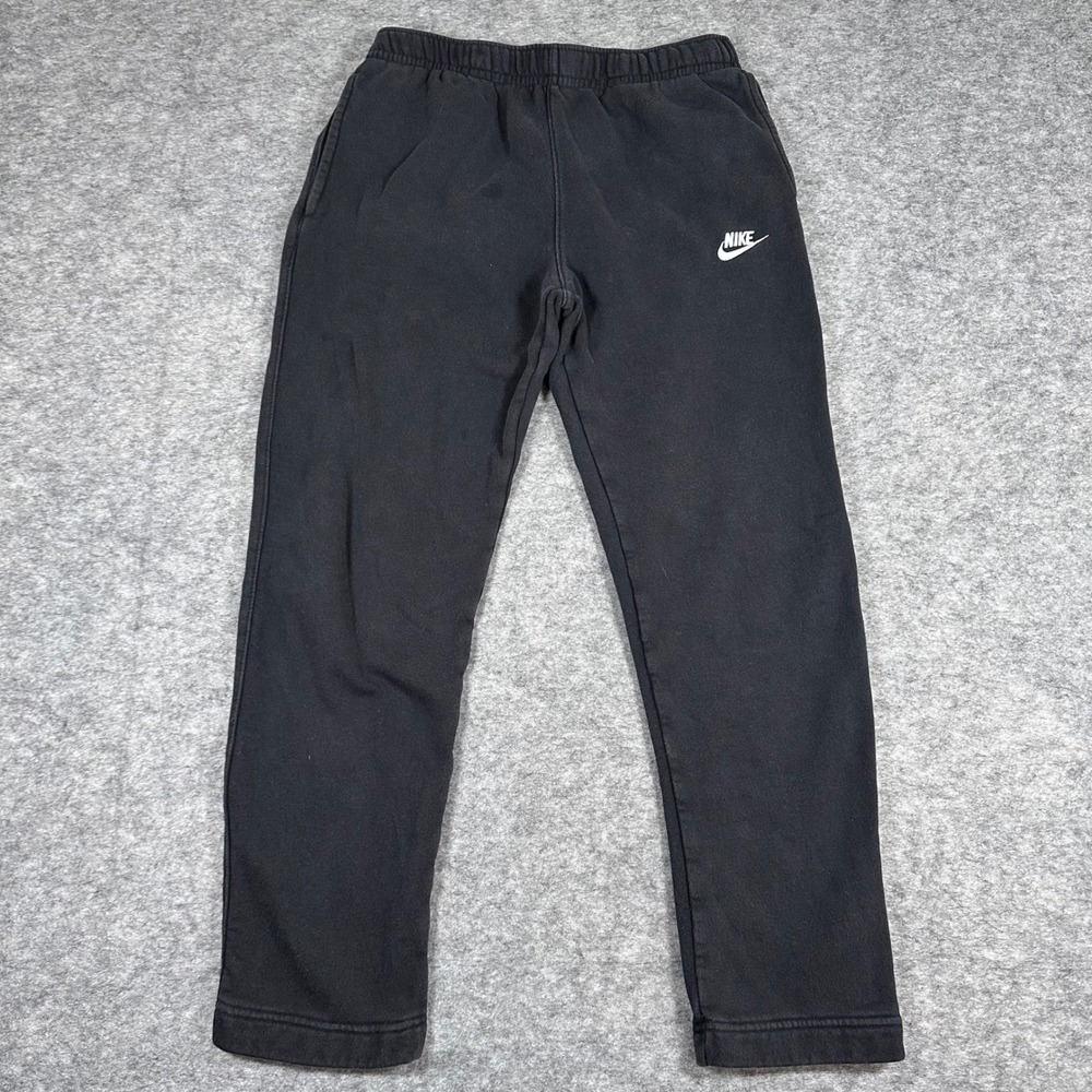 Nike Fleece Sweatpants Mens Size M Black Joggers