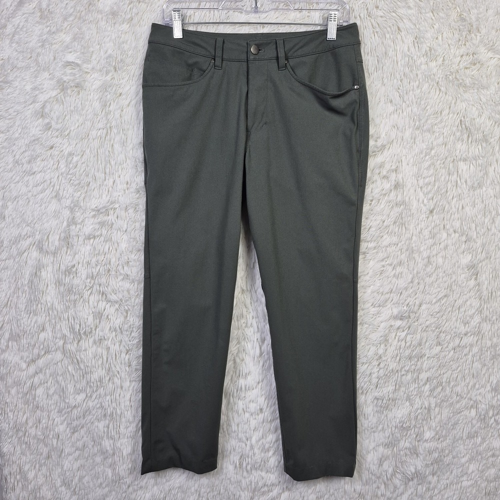 Lululemon ABC Pant Slim Straight Green Jewel Teal Men's Size 29x25