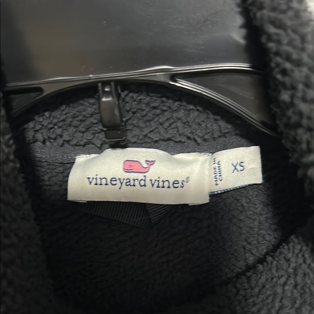 Vineyard Vines Gray Zip Up Jacket Fleece - Picture 3 of 8