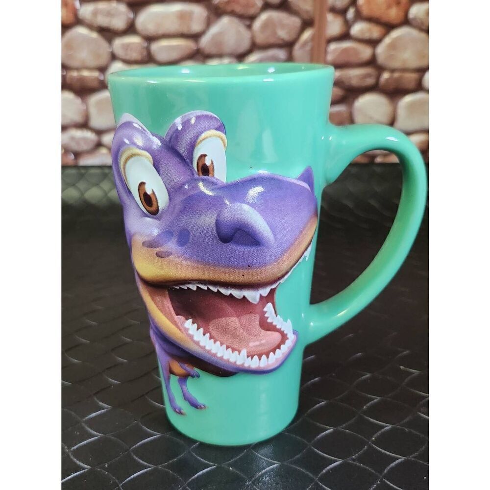 Dexter Tyrannosaurus Rex Dinosaur 3D 15oz. Children's Anthropomorphic Coffee Mug