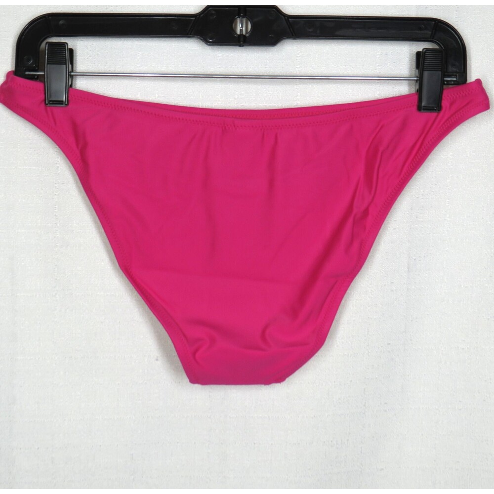 J. Crew Heritage 1989 High Leg Bikini Swim Bottom Radiant Fuchsia Size Small - Picture 8 of 10