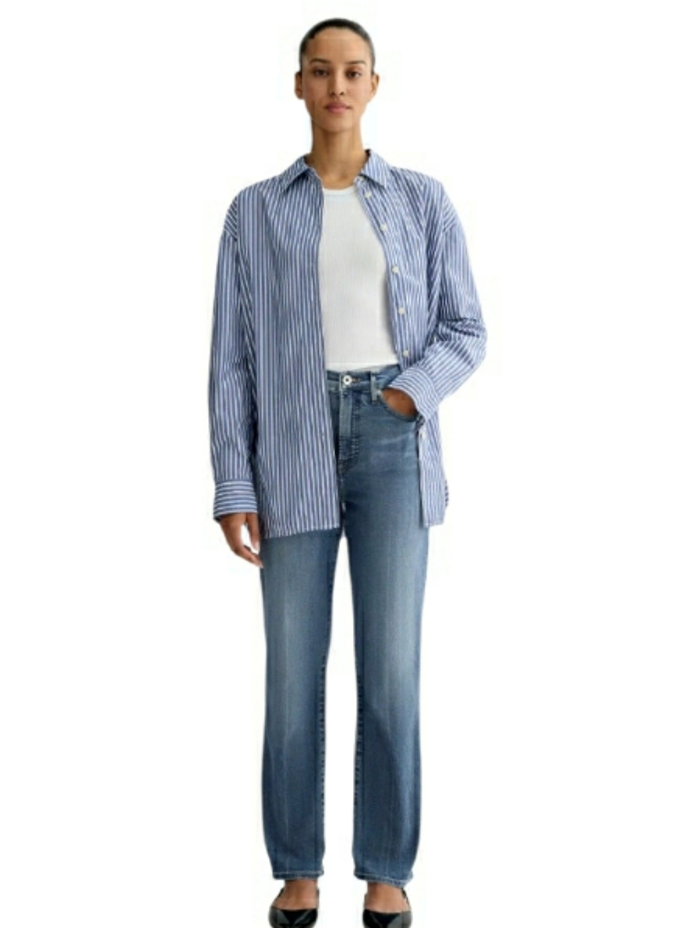 NWT Everlane The High-Key Stovepipe Jean- 32R