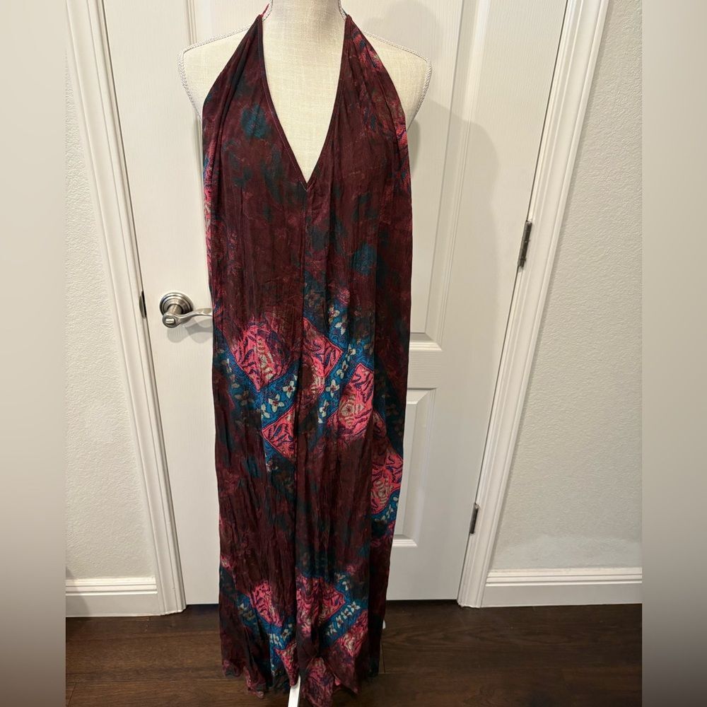 Out from under jumpsuit