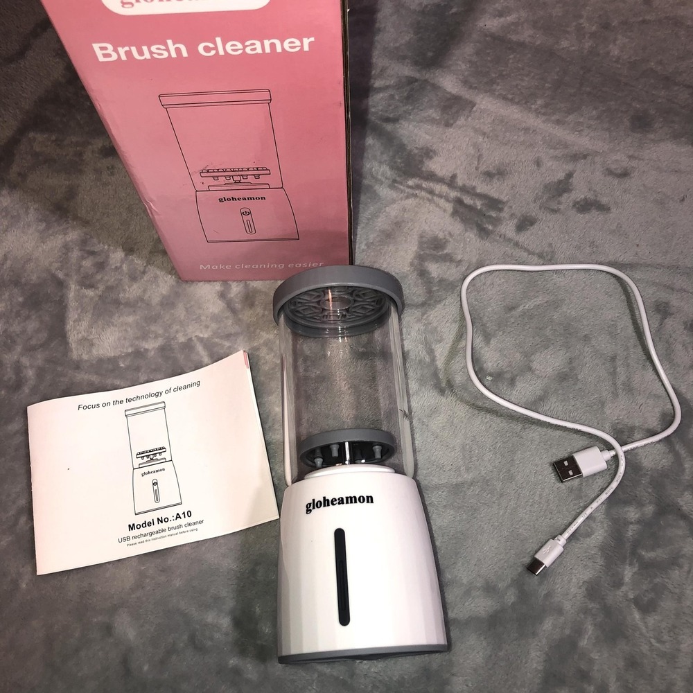 gloheamon A10 Electric Makeup Brush & Sponge Cleaner USB Rechargeable 350ml Box - Picture 2 of 13