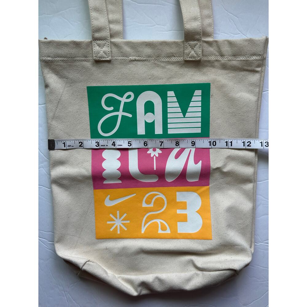 NWOT Nike Familia 2023
Hispanic Heritage Month Canvas Tote Bag - Picture 5 of 5