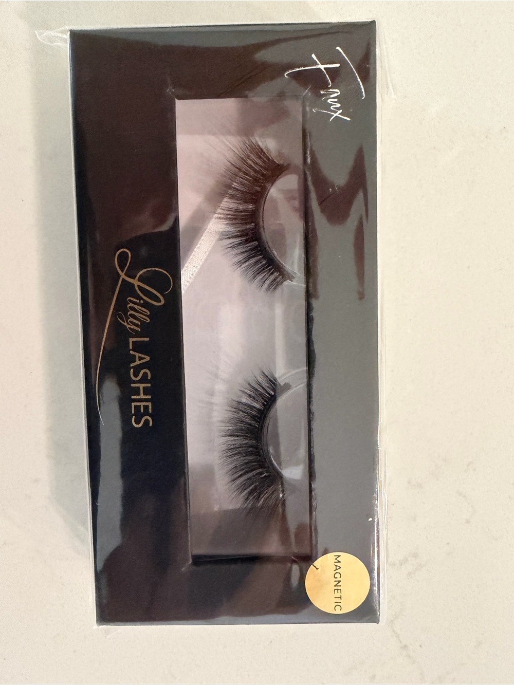 Lilly Lashes Faux Mink Magnetic Lashes - Black